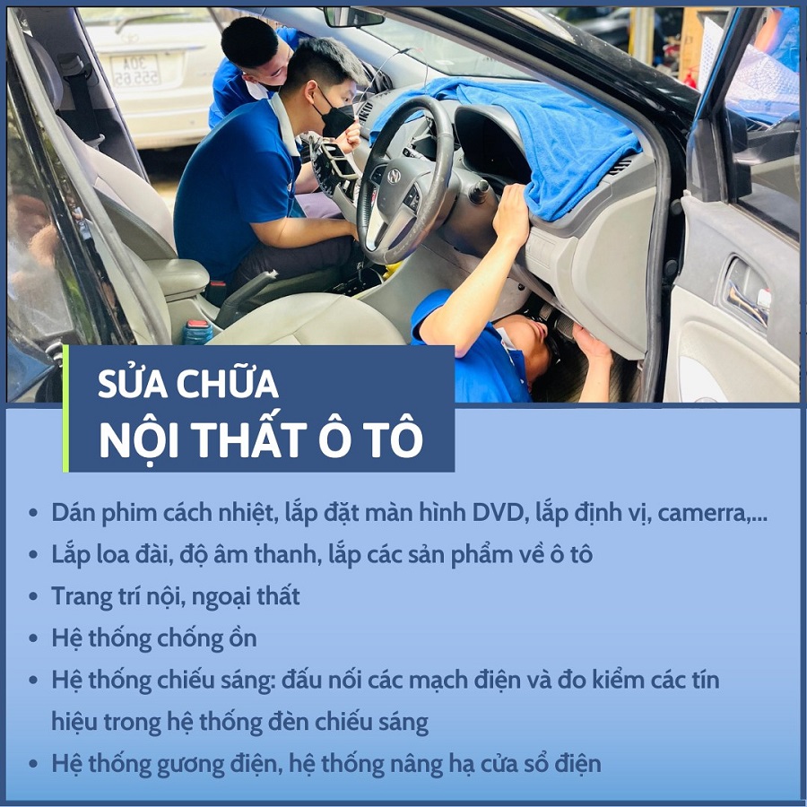 Học nghề Nội thất ô tô mất bao lâu?